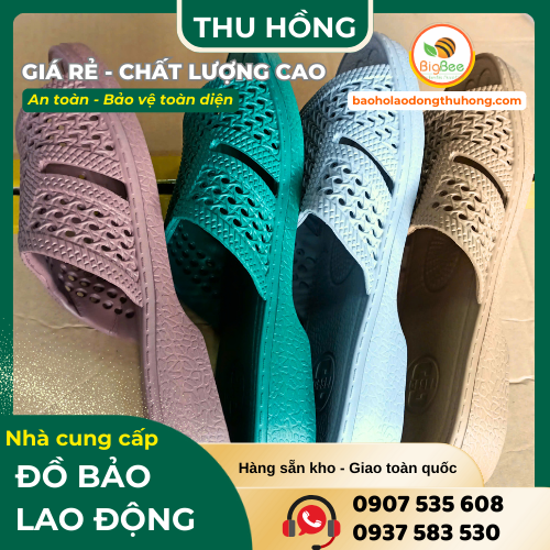 Dép xốp tổ ong chống nước, chống trượt hiệu quả Dép xốp tổ ong chống nước, chống trượt hiệu quả