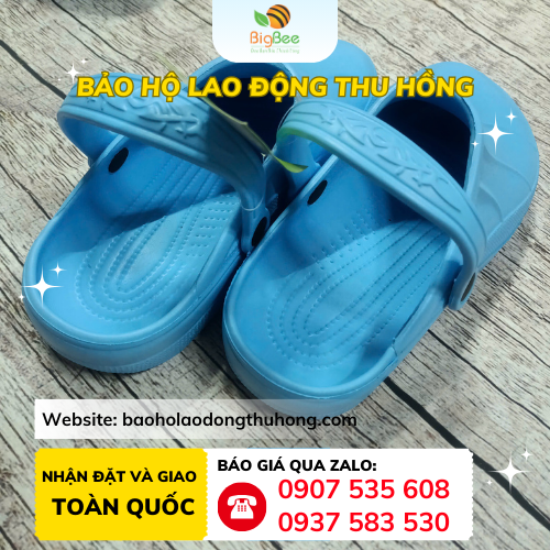 Dép y tế EVA có quai Dép y tế EVA có quai bám chắc, chống tuột