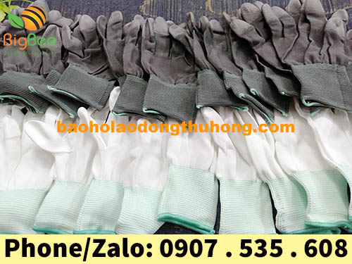 địa chỉ bán bao tay phòng sạch phủ PU ngón giá bán sỉ đầu mối rẻ