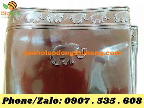Địa chỉ bỏ sỉ rẻ ủng cao su nâu con voi Việt Thắng tại TPHCM