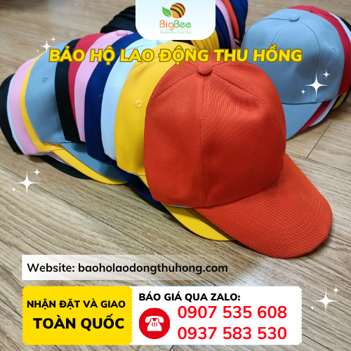 Mũ lưỡi trai nam nữ đẹp Địa chỉ đặt mũ lưỡi trai nam nữ đẹp, giá rẻ tận gốc