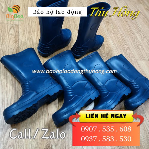 Địa chỉ mua sỉ ủng xốp VAC màu xanh dương giá rẻ Địa chỉ mua sỉ ủng xốp VAC màu xanh dương giá rẻ