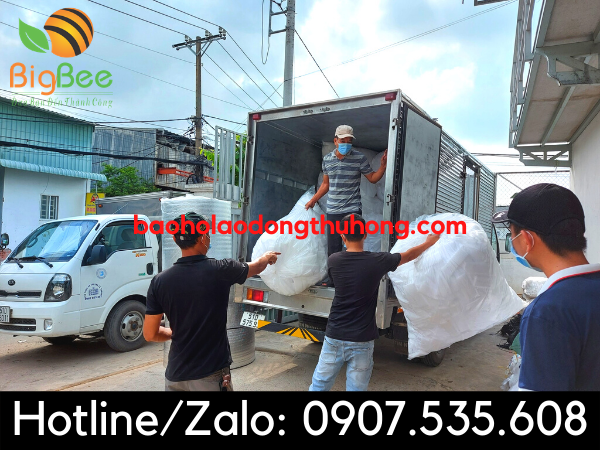 Đồ bảo hộ lao động giá rẻ Thu Hồng