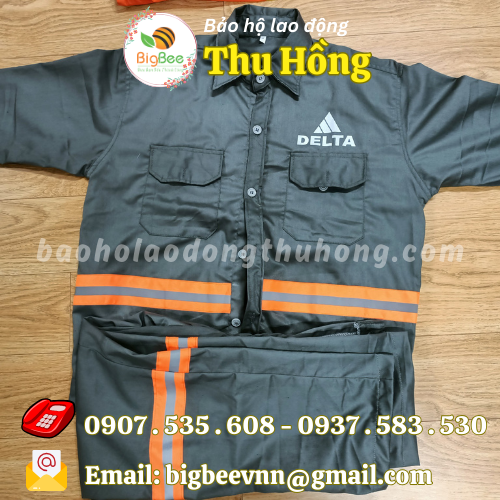 Đồng phục công nhân in logo 02 Đồng phục công nhân in logo 02