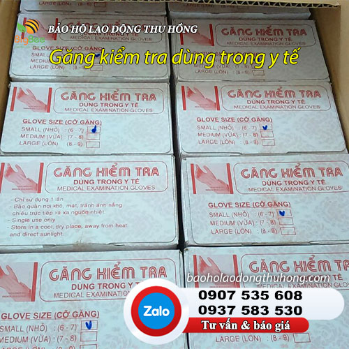 Găng kiểm tra dùng trong y tế đóng hộp gọn gàng Găng kiểm tra dùng trong y tế 02