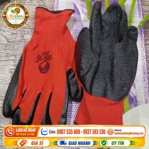 Găng tay bảo hộ chống cắt phủ cao su 388 Găng tay bảo hộ chống cắt phủ cao su 388
