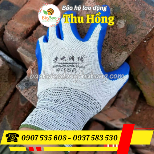 Găng tay bảo hộ phủ sơn xuất xứ Trung Quốc Găng tay bảo hộ phủ sơn Trung Quốc