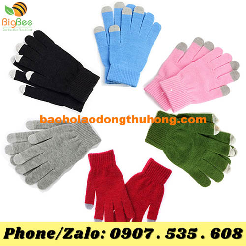 găng tay cảm ứng điện thoại size nam, nữ