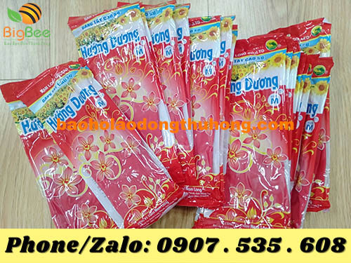 găng tay cao su chế biến thủy sản dai bền 04