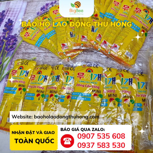 Găng tay cao su Đông Cầu Vồng Mini S6, M7 giá sỉ rẻ tại TPHCM Găng tay cao su Đông Cầu Vồng Mini S6, M7 giá sỉ rẻ tại TPHCM