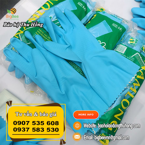 Găng tay cao su gia dụng giá rẻ hiệu Nam Long chính hãng Găng tay cao su gia dụng giá rẻ hiệu Nam Long chính hãng