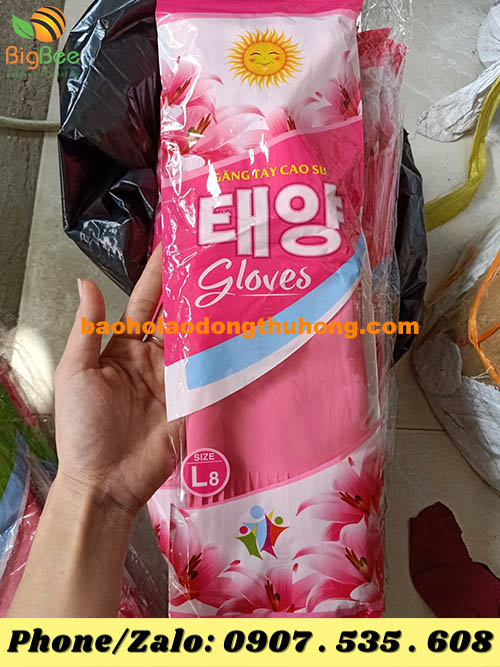 găng tay cao su Hàn Quốc có thể sử dụng trong những công việc nào?