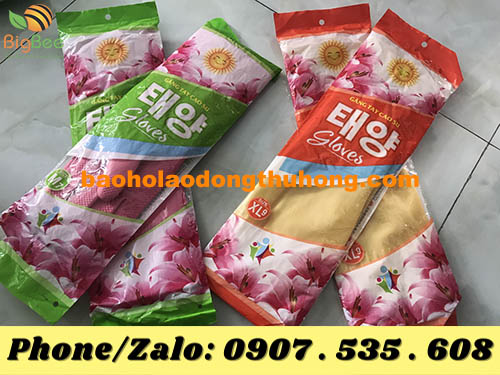 găng tay cao su Hàn Quốc đa năng