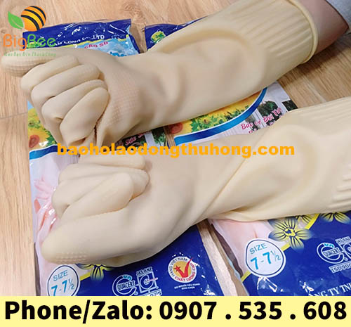 găng tay cao su hướng dương chống hóa chất có những ưu điểm gì?