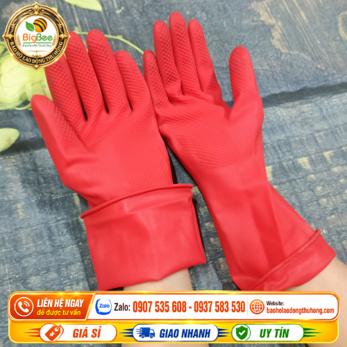 Găng tay cao su Hướng Dương size S siêu dai bền Găng tay cao su Hướng Dương size S siêu dai bền