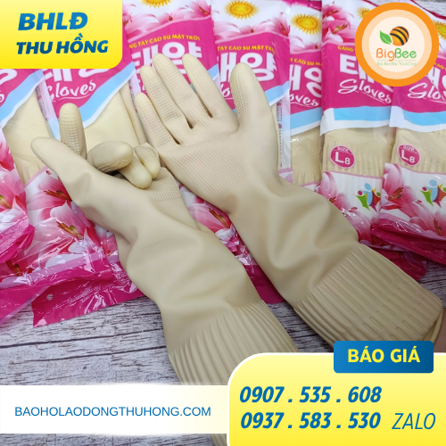 Găng tay cao su mặt trời đa năng rửa chén, dọn vệ sinh Găng tay cao su mặt trời đa năng rửa chén, dọn vệ sinh