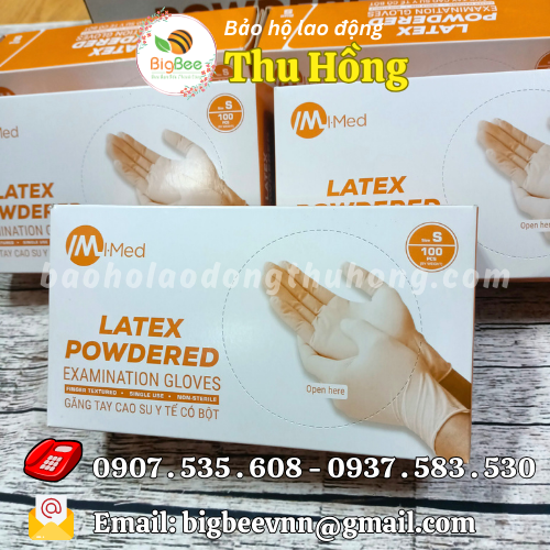 Găng tay cao su y tế Latex có bột giá sỉ rẻ tốt nhất Găng tay cao su y tế Latex có bột giá sỉ rẻ tốt nhất