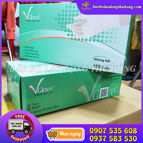 Găng tay cao su y tế Vglove nhám màu vàng đục hộp 100 chiếc Găng tay cao su y tế Vglove nhám màu vàng đục hộp 100 chiếc