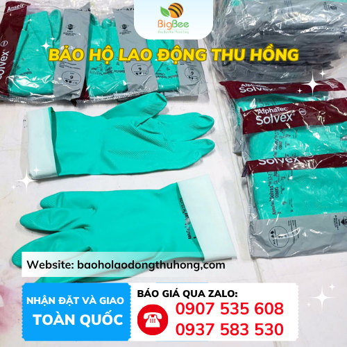 Găng tay chống dầu Ansell 37-176 sử dụng nhiều lần Găng tay chống dầu Ansell 37-176 sử dụng nhiều lần