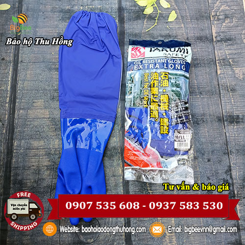 Găng tay chống dầu chống hóa chất Takumi Găng tay chống dầu chống hóa chất Takumi