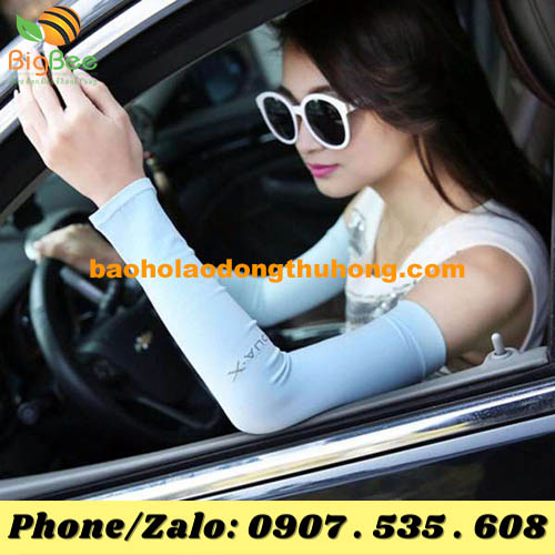 găng tay chống nắng Letslim size nam/nữ màu xanh da trời