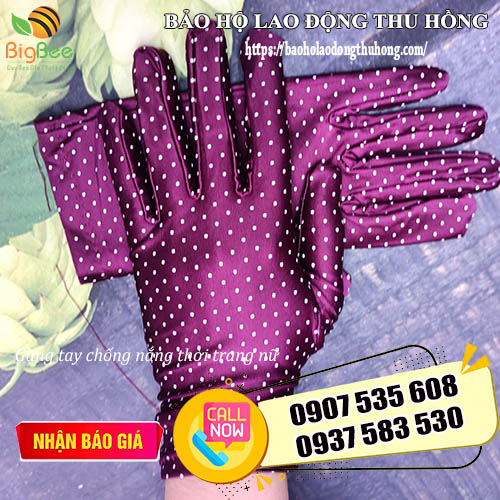 găng tay chống nắng nữ vải thun lạnh thoáng mát găng tay chống nắng nữ vải thun lạnh thoáng mát