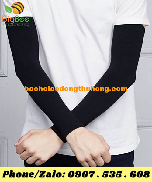 găng tay chống nắng size nam/nữ làm bằng thun co giãn 4 chiều