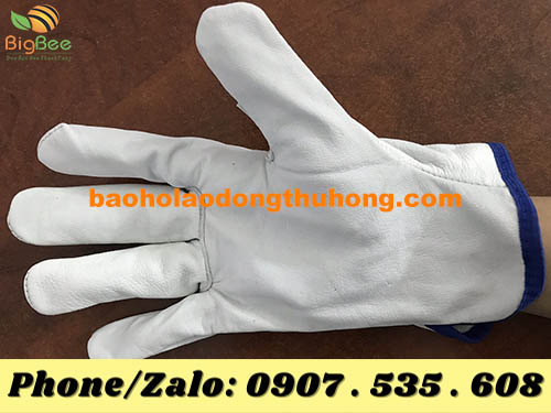 găng tay da cừu giá rẻ thu hồng