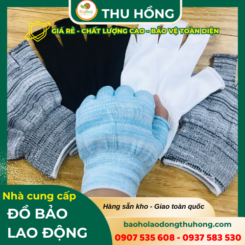 Găng tay hở ngón bền bỉ cho mọi công việc Găng tay hở ngón bền bỉ cho mọi công việc