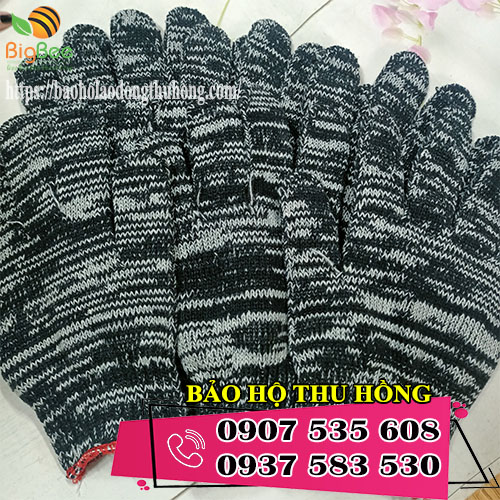 găng tay len muối tiêu giá bán sỉ rẻ