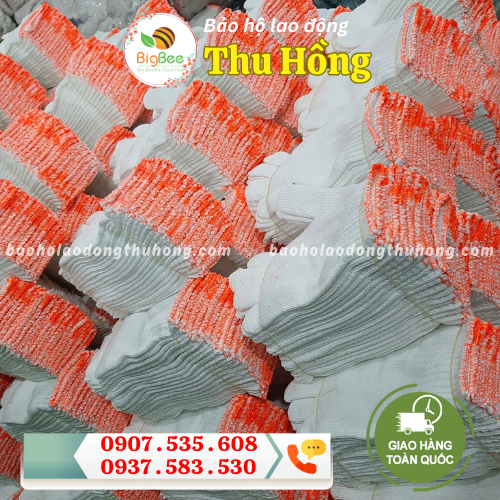 Găng tay len sợi màu kem loại 70g Găng tay len sợi màu kem loại 70g