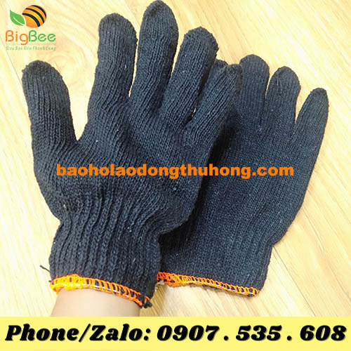 găng tay len sợi xám đen sản xuất tại Việt Nam