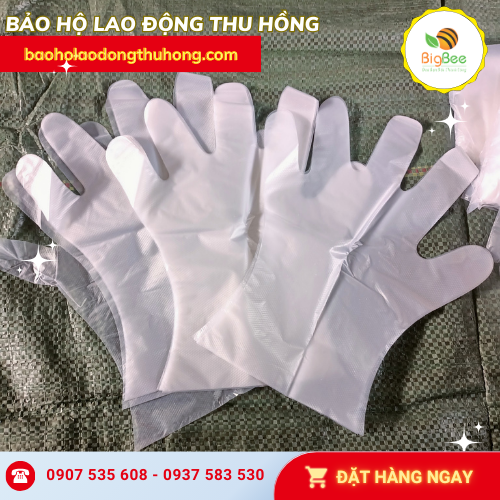 Găng tay nilon thực phẩm an toàn cho bếp ăn Găng tay nilon thực phẩm an toàn cho bếp ăn