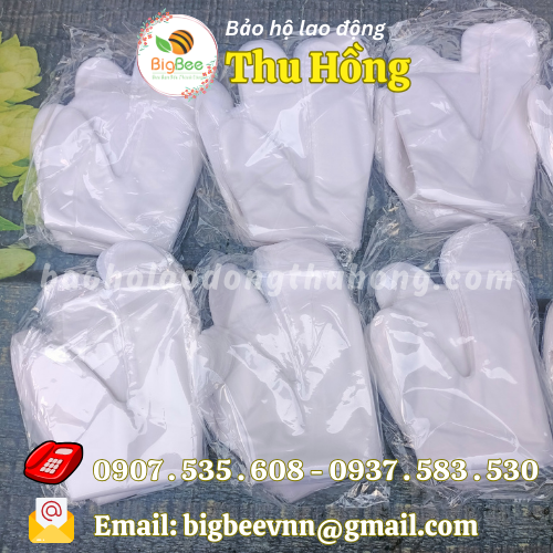 Găng tay nilon trắng giá rẻ bao 20kg ở tại Bình Chánh Găng tay nilon trắng giá rẻ bao 20kg ở tại Bình Chánh