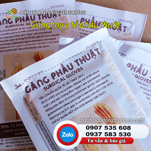 Găng tay phẫu thuật y tế tiệt trùng 1 Găng tay phẫu thuật y tế tiệt trùng 1
