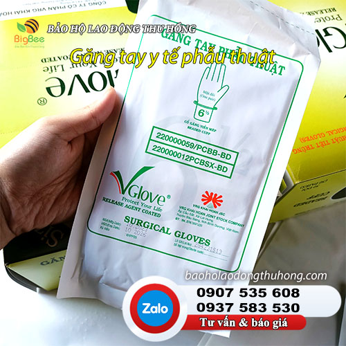 Găng tay phẫu thuật y tế tiệt trùng 2 Găng tay phẫu thuật y tế tiệt trùng 2