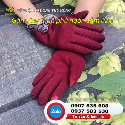 Găng tay phủ ngón cảm ứng mẫu đẹp cho nữ Găng tay phủ ngón cảm ứng smartphone ipad 02