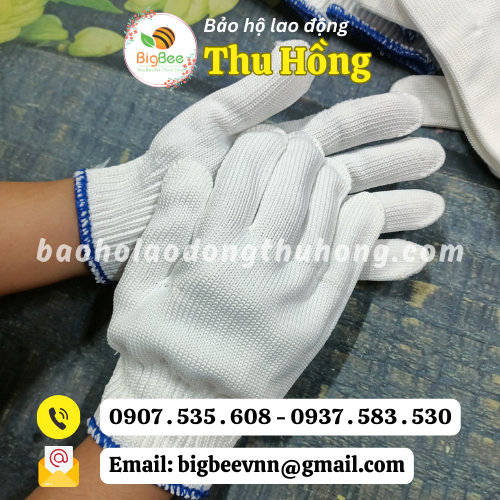 Găng tay sợi poly 60g mới nhất Găng tay sợi poly 60g mới nhất