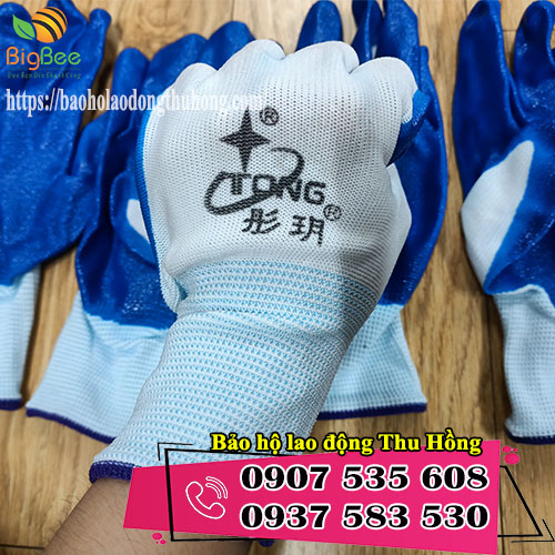 găng tay sơn xanh trung quốc giá sỉ