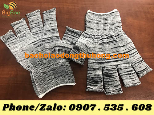 găng tay thun cắt ngón