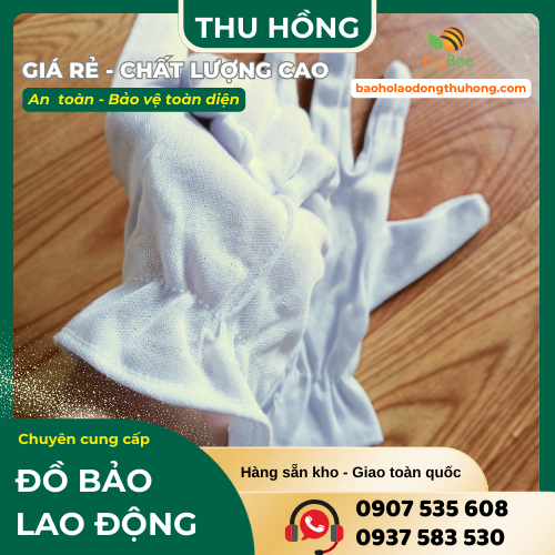 Găng tay thun lạnh ráp kẻ bo cổ tay tiện lợi Găng tay thun lạnh ráp kẻ bo cổ tay tiện lợi