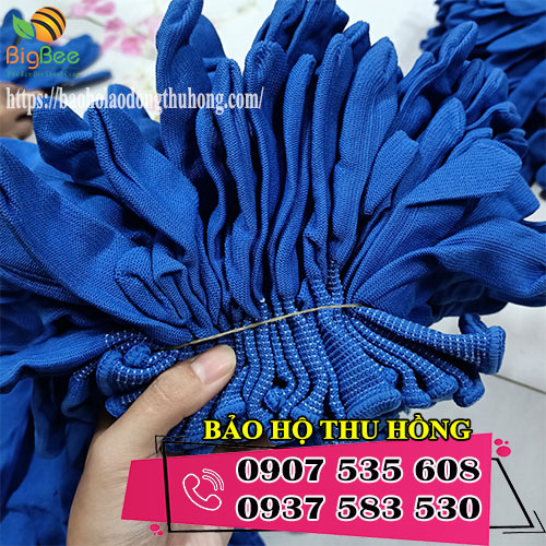 găng tay thun xanh dương giá rẻ ưu đãi