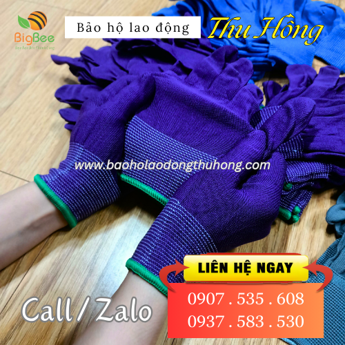 Găng tay vải bảo hộ lao động Miền Nam Găng tay vải bảo hộ lao động Miền Nam