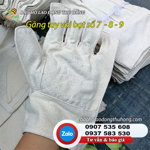 Găng tay vải bạt chống nóng nhẹ Găng tay vải bạt chống cách nhiệt 01