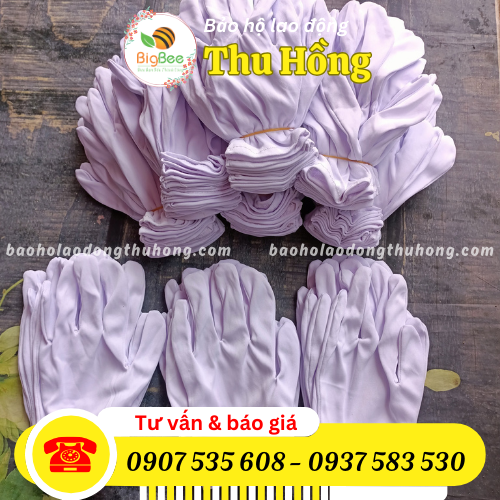 Găng tay vải T9+1 freesize cho người lớn Găng tay vải T9+1 freesize cho người lớn