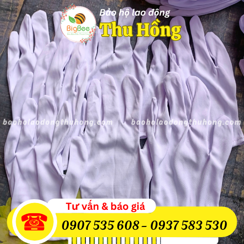 Găng tay vải T9+1 siêu mịn Găng tay vải T9+1 siêu mịn