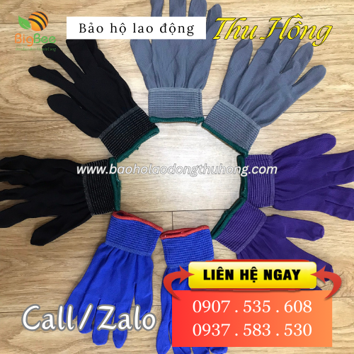 Găng tay vải thun dệt kim 13 Găng tay vải thun dệt kim 13