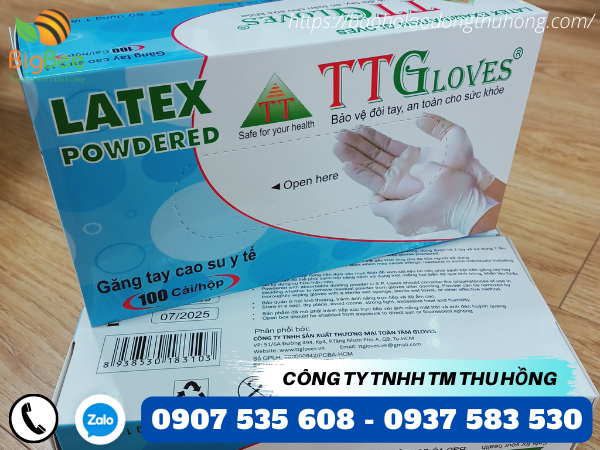 găng tay y tế có bột TTGloves