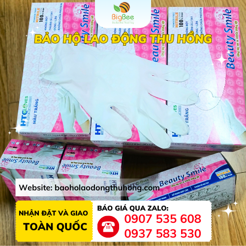 Găng tay y tế HTC Nitrile không bột cho nha khoa Găng tay y tế HTC Nitrile không bột chuyên dùng cho nha khoa