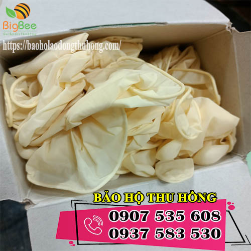 găng tay y tế không bột Vglove chưa tiệt trùng